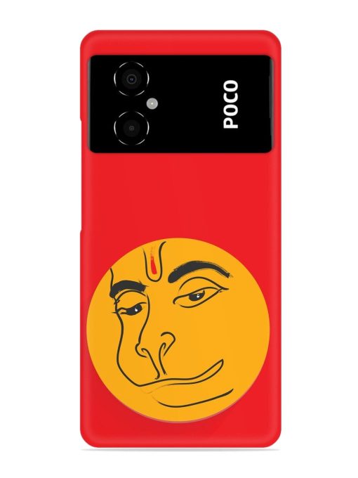 Lord Hanuman Vector Snap Case for Poco M4 (5G) Zapvi