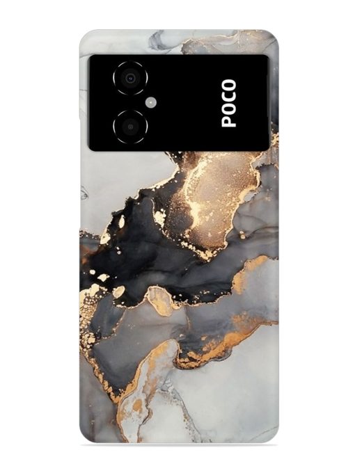 Luxury Abstract Fluid Snap Case for Poco M4 (5G)