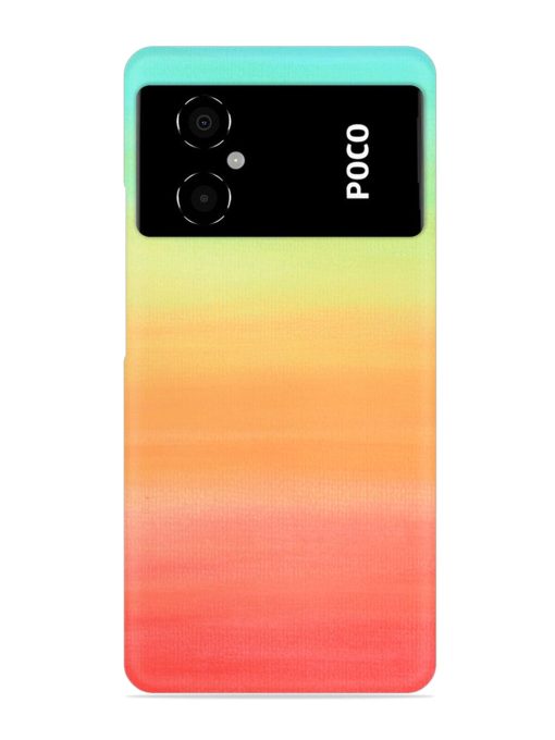 Background Sky Watercolor Snap Case for Poco M4 (5G) Zapvi