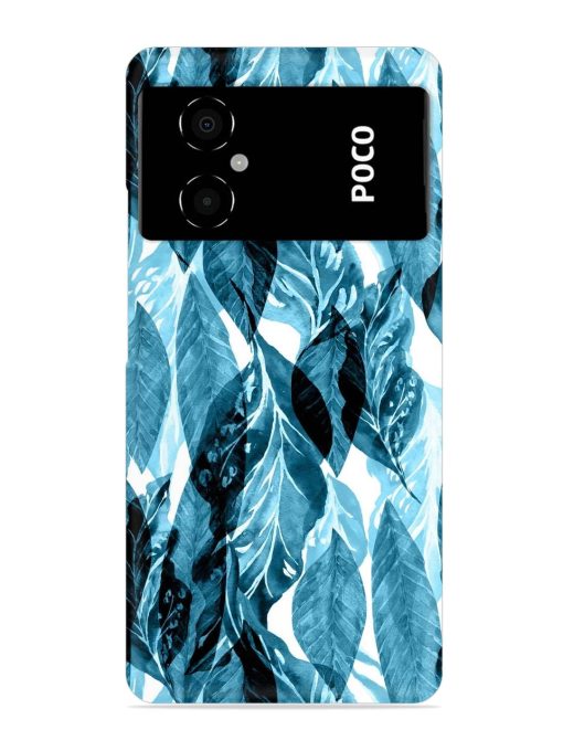 Leaves Pattern Jungle Snap Case for Poco M4 (5G) Zapvi