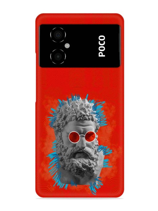 Contemporary Art Concept Snap Case for Poco M4 (5G) Zapvi