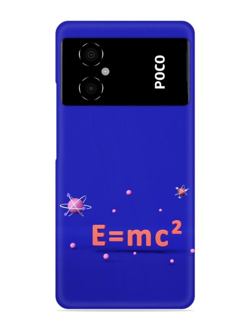 Formula Relativity Equation Snap Case for Poco M4 (5G) Zapvi