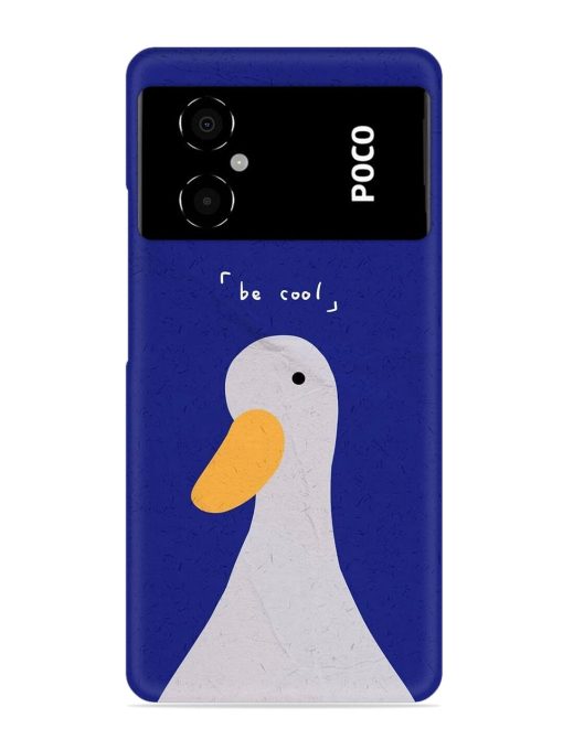 Be Cool Duck Snap Case for Poco M4 (5G) Zapvi