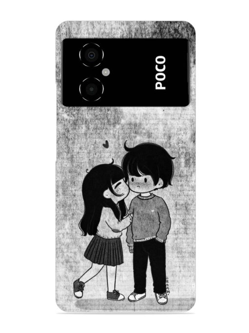 Couple Love Highlights Snap Case for Poco M4 (5G)