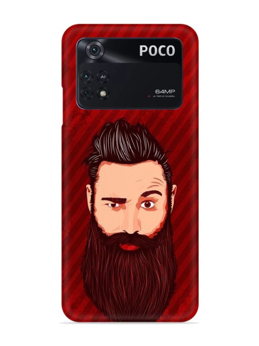 Beardo Man Snap Case for Poco M4 Pro (4G) Zapvi