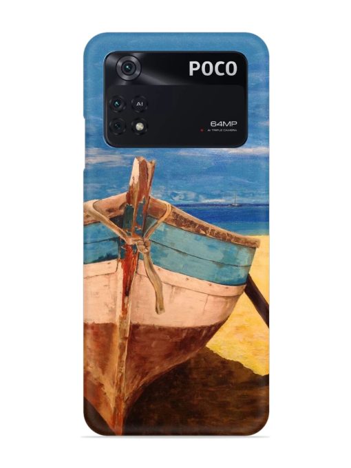 Canvas Painting Snap Case for Poco M4 Pro (4G) Zapvi