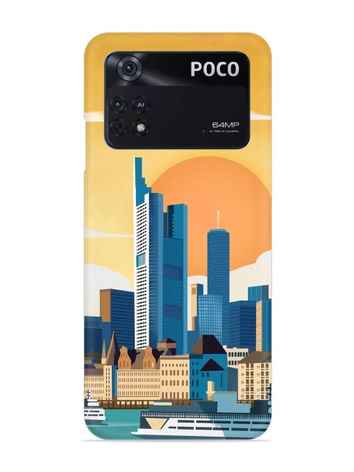 Germany Frankfurt Snap Case for Poco M4 Pro (4G) Zapvi