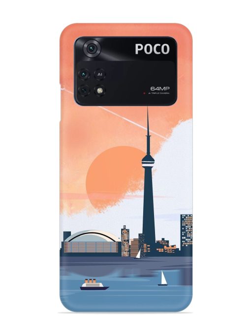 Toronto Canada Snap Case for Poco M4 Pro (4G) Zapvi