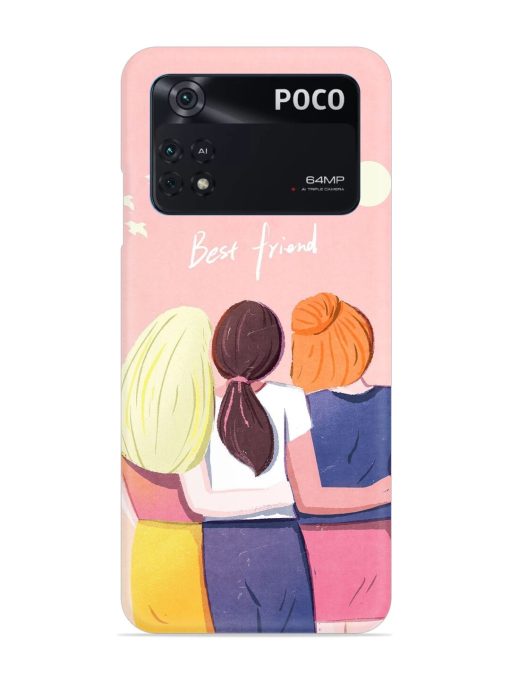 Friendship Day Snap Case for Poco M4 Pro (4G) Zapvi