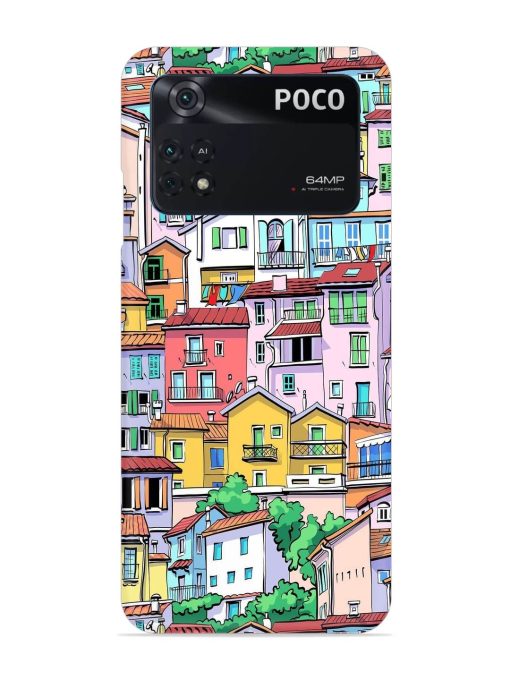 Europe Old Town Snap Case for Poco M4 Pro (4G) Zapvi