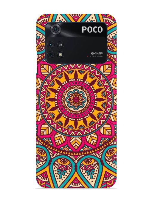 Mandala Joy Snap Case for Poco M4 Pro (4G) Zapvi