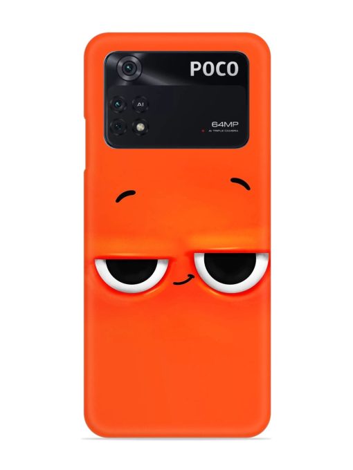 Smiley Face Snap Case for Poco M4 Pro (4G) Zapvi