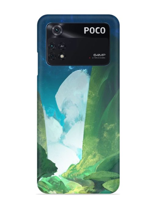 Abstract Art Of Nature Snap Case for Poco M4 Pro (4G) Zapvi