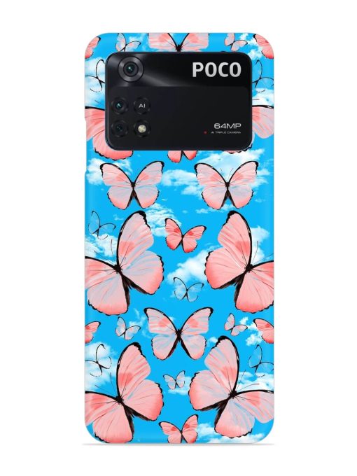 Seamless Pattern Tropical Snap Case for Poco M4 Pro (4G) Zapvi