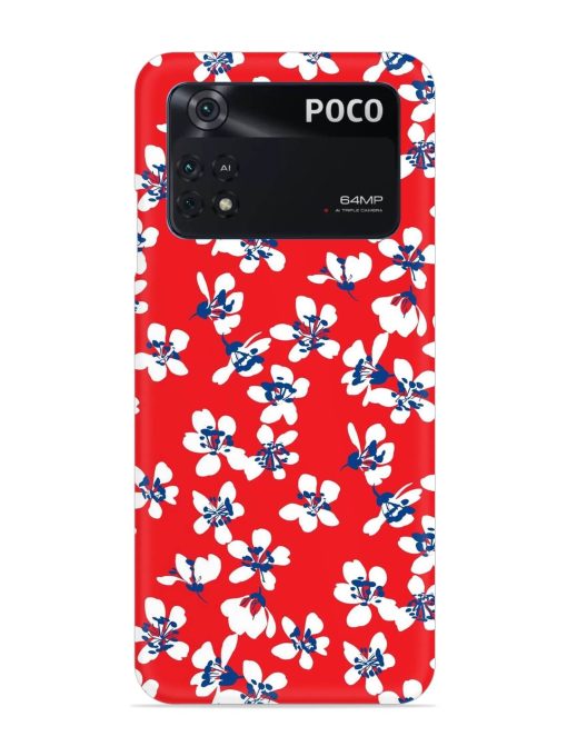 Hand Drawn Abstract Snap Case for Poco M4 Pro (4G) Zapvi