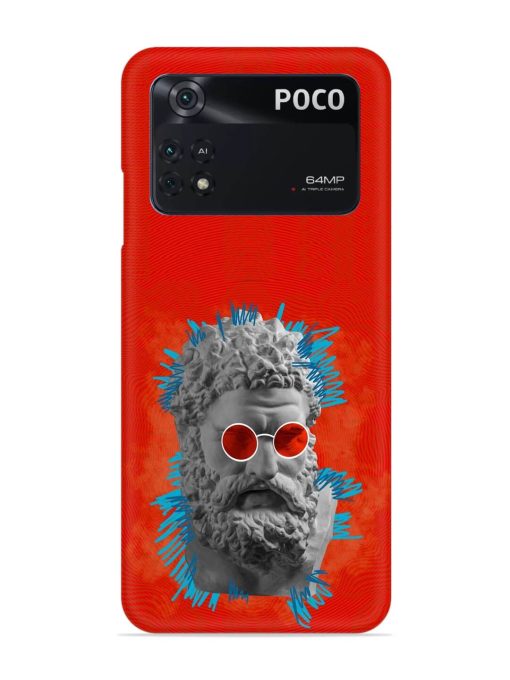 Contemporary Art Concept Snap Case for Poco M4 Pro (4G) Zapvi