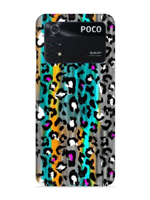 Mix Animal Skin Snap Case for Poco M4 Pro (4G) Zapvi