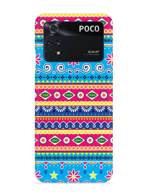 Indian Seamless Snap Case for Poco M4 Pro (4G) Zapvi