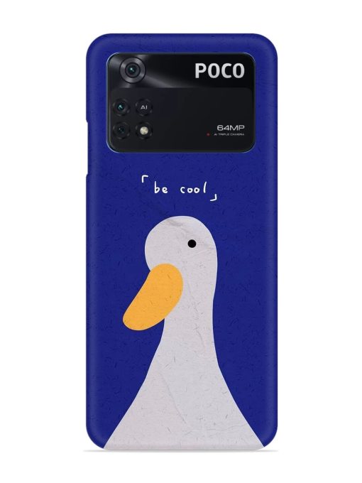 Be Cool Duck Snap Case for Poco M4 Pro (4G) Zapvi