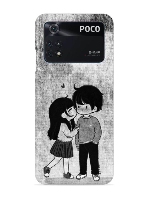 Couple Love Highlights Snap Case for Poco M4 Pro (4G) Zapvi