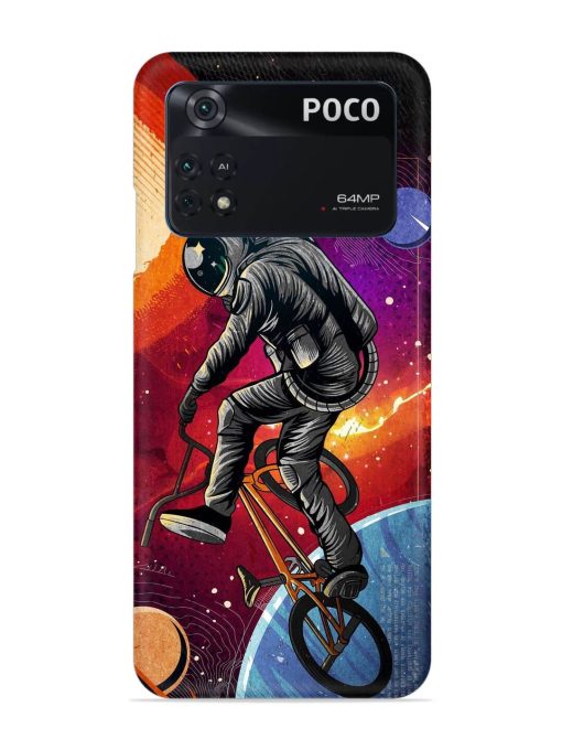 Super Eclipse Bmx Bike Snap Case for Poco M4 Pro (4G)