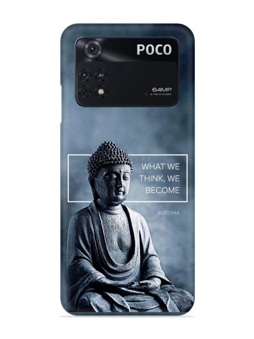 What We Think We Become Snap Case for Poco M4 Pro (4G) Zapvi