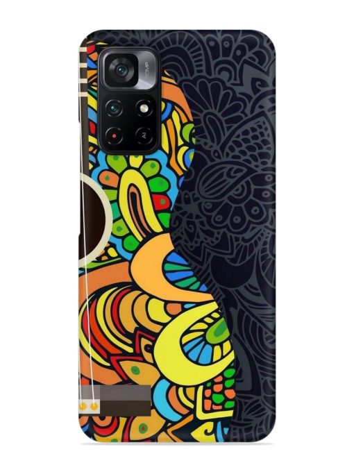 Guitar Vector Art Snap Case for Poco M4 Pro (5G) Zapvi