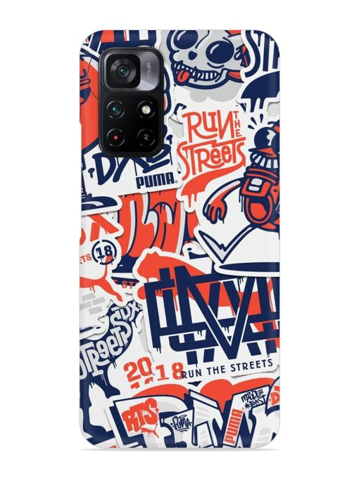 Run The Street Snap Case for Poco M4 Pro (5G) Zapvi