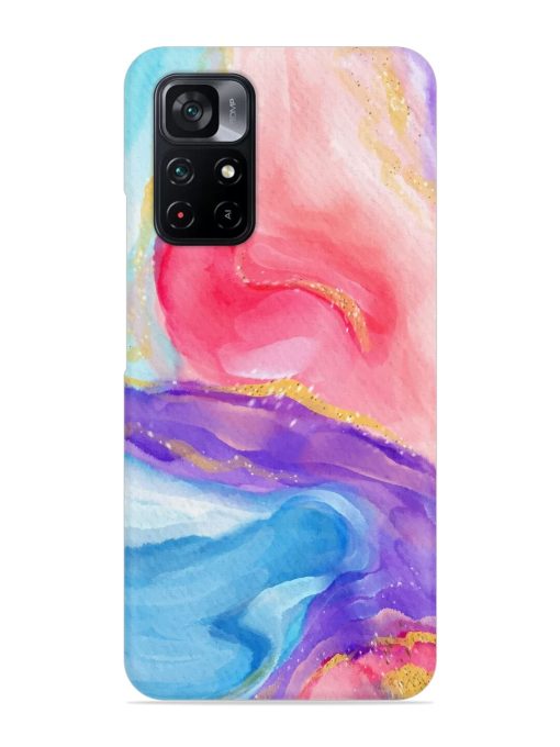 Watercolor Gradient Snap Case for Poco M4 Pro (5G) Zapvi