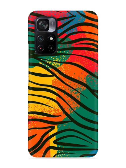 Bright Colorful Snap Case for Poco M4 Pro (5G) Zapvi