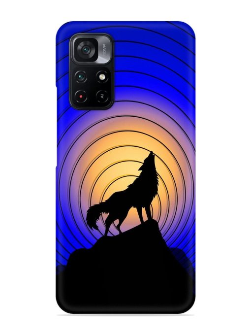 Fox Roaring Design Snap Case for Poco M4 Pro (5G) Zapvi