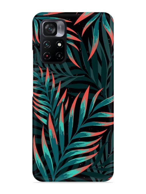 Green Leaf Art Snap Case for Poco M4 Pro (5G) Zapvi