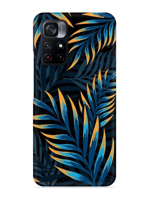 Abstract Leaf Art Snap Case for Poco M4 Pro (5G) Zapvi