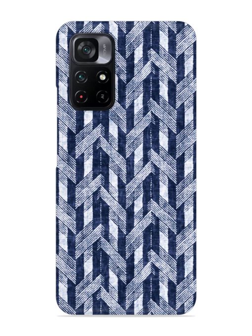 Abstract Herringbone Motif Snap Case for Poco M4 Pro (5G) Zapvi