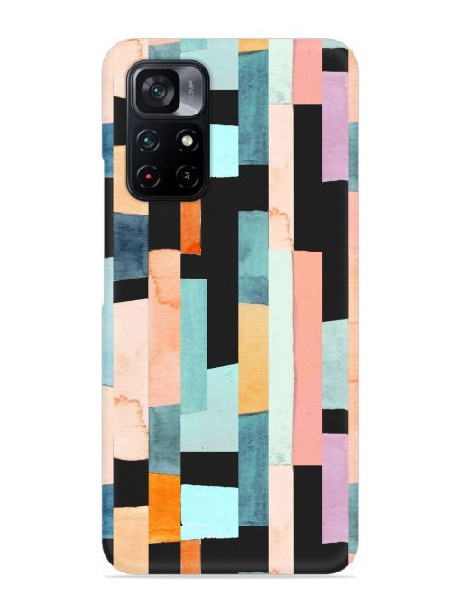 Geometric Seamless Pattern Snap Case for Poco M4 Pro (5G) Zapvi