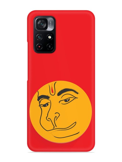 Lord Hanuman Vector Snap Case for Poco M4 Pro (5G) Zapvi