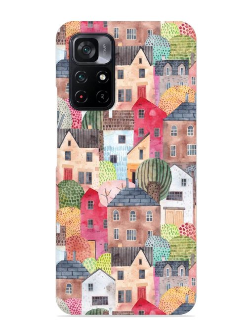 Abstract Seamless Pattern Snap Case for Poco M4 Pro (5G) Zapvi