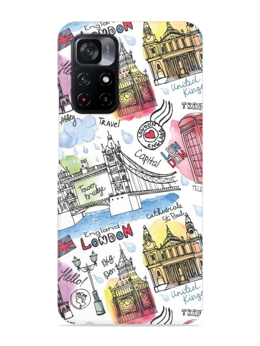 Vector London Landmark Snap Case for Poco M4 Pro (5G) Zapvi