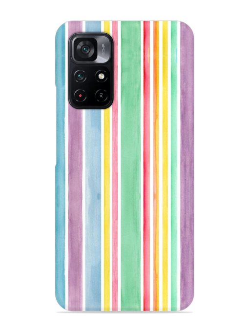 Hand Drawn Watercolor Snap Case for Poco M4 Pro (5G)