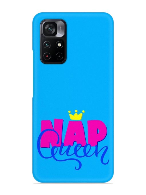 Nap Queen Quote Snap Case for Poco M4 Pro (5G) Zapvi