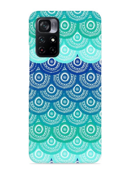 Ethnic Seamless Pattern Snap Case for Poco M4 Pro (5G) Zapvi