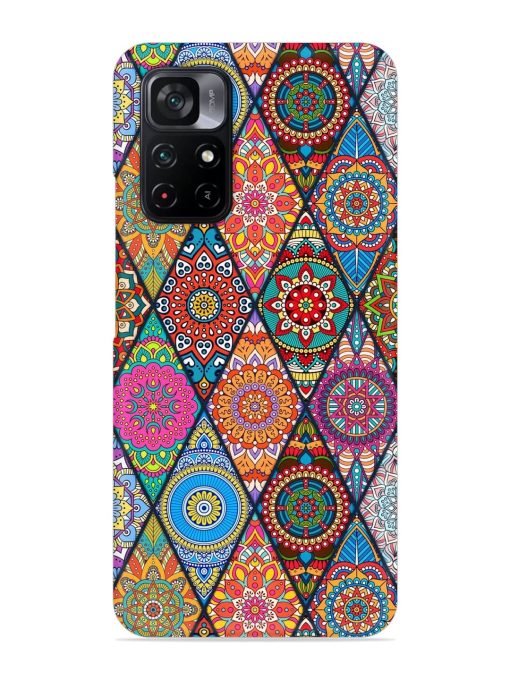 Seamless Tile Pattern Snap Case for Poco M4 Pro (5G)