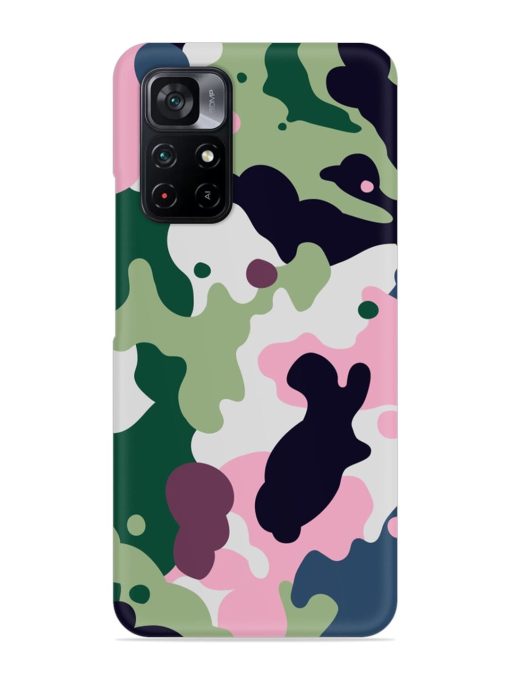 Seamless Funky Camouflage Snap Case for Poco M4 Pro (5G) Zapvi