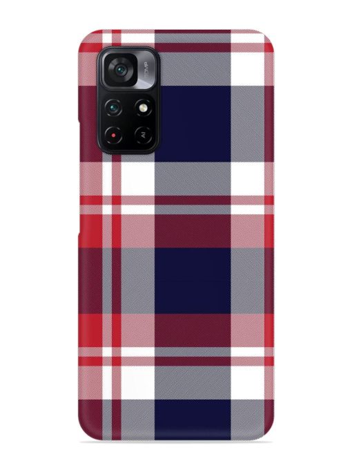 Classic Plaid Tartan Snap Case for Poco M4 Pro (5G) Zapvi