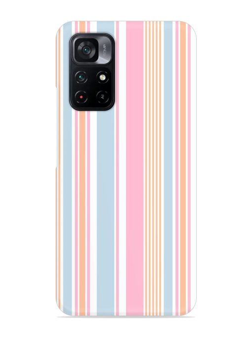 Stripe Seamless Pattern Snap Case for Poco M4 Pro (5G)