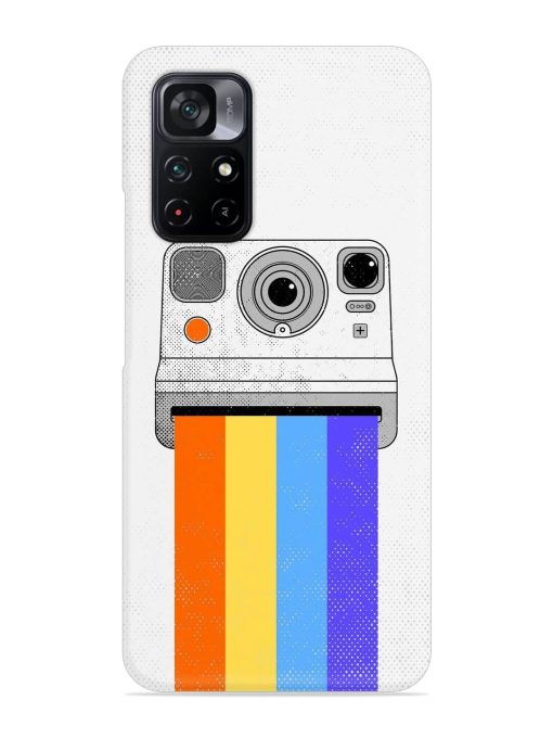 Retro Camera Art Snap Case for Poco M4 Pro (5G) Zapvi