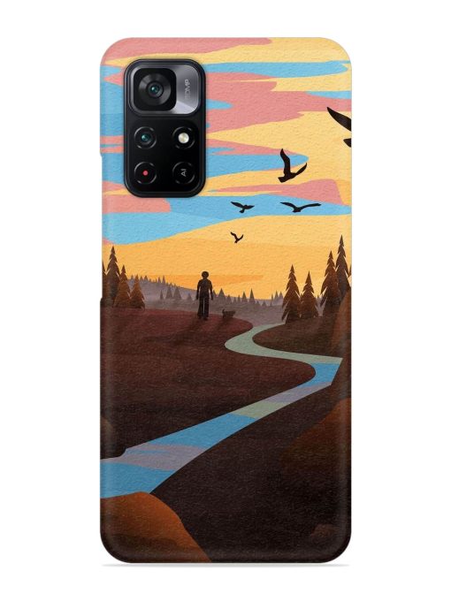 Natural Landscape Art Snap Case for Poco M4 Pro (5G) Zapvi