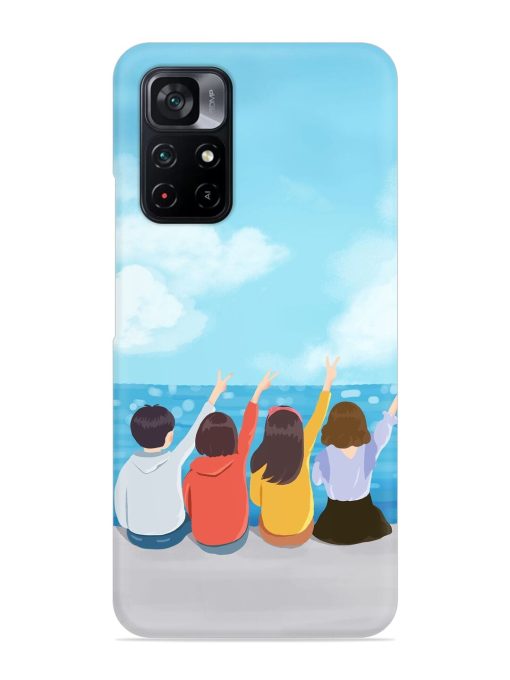 Happy Kids Snap Case for Poco M4 Pro (5G) Zapvi