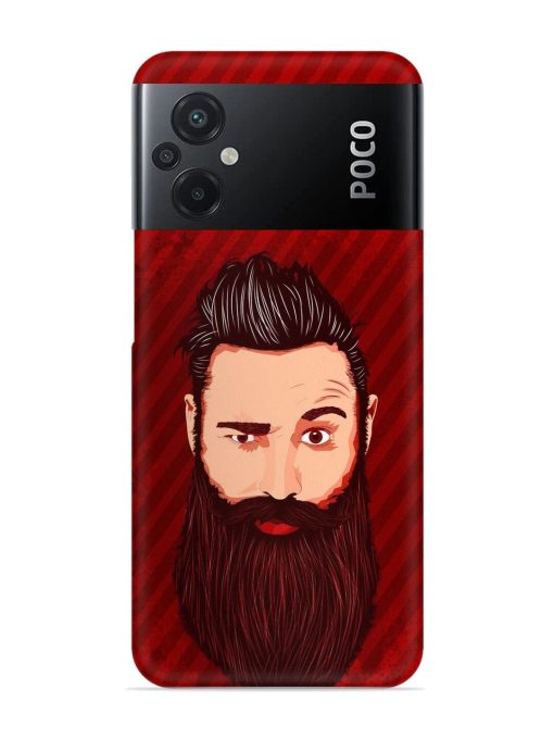 Beardo Man Snap Case for Poco M5 Zapvi