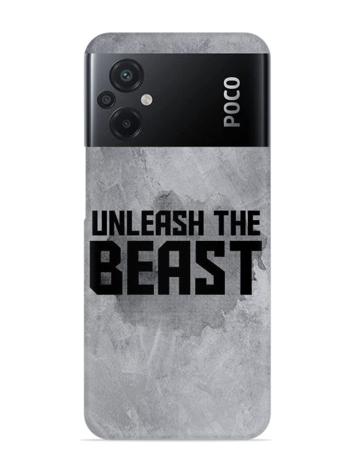 Unleash The Beast Snap Case for Poco M5 Zapvi